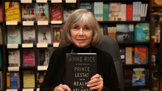Anne Rice falleció a los 80 años.