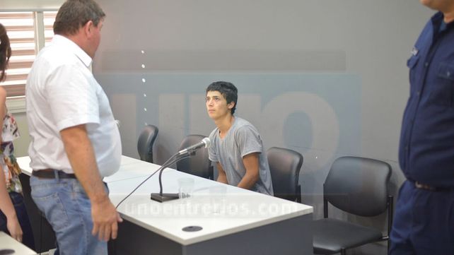 Alegría. El joven pasará las Fiestas en familia tras el veredicto.