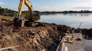Paraná: adecuan desagües pluviales en balneario municipal