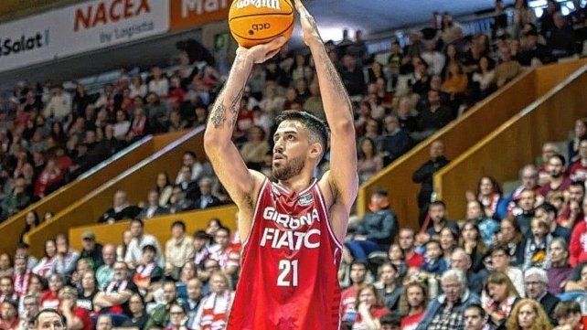 El santafesino Juan Fernández brilló en el triunfo de Girona ante Lleida