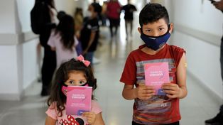 En el Hospital de Niños Zona Norte de Rosario hay 8 pacientes Covid positivos e insistieron en la necesidad de vacunar a los chicos.&nbsp;