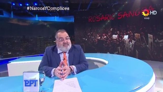 Lanata realizó un crítico informe sobre el narcotráfico y la inseguridad en Rosario Lanata realizó un crítico informe sobre el narcotráfico y la inseguridad en Rosario