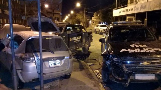 Espectacular persecución terminó con dos delincuentes detenidos en barrio Centenario
