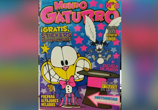 Este sábado pedí la revista de Mundo Gaturro