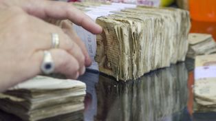 En cuatro meses, el Banco Central destruyó 350 millones de billetes deteriorados