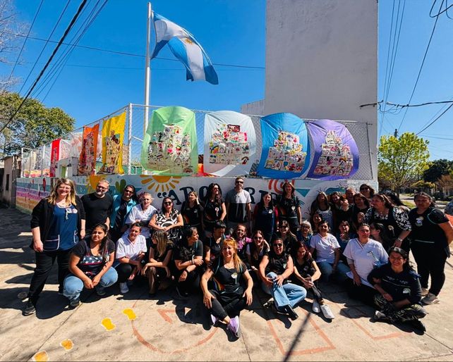 La comunidad educativa del jardín 44 festejó sus 50 años de vida.