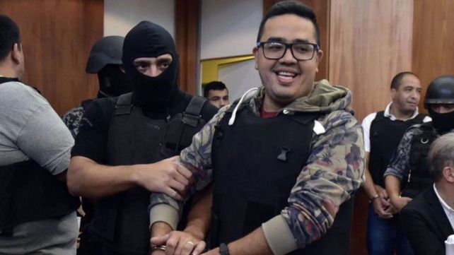 Máximo Ariel Cantero, el Guille, líder actual de la banda de Los Monos. Está preso en la cárcel federal de Marcos Paz.