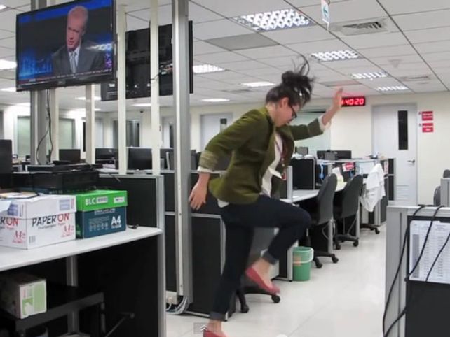 Se cansó de su trabajo, renunció bailando y ya es viral en internet