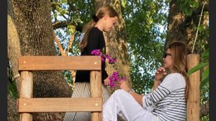 Juliana Awada mostró cómo disfruta de las tardes con su hija Antonia