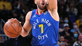 Escasa tarea de Campazzo en la victoria de Denver Nuggets