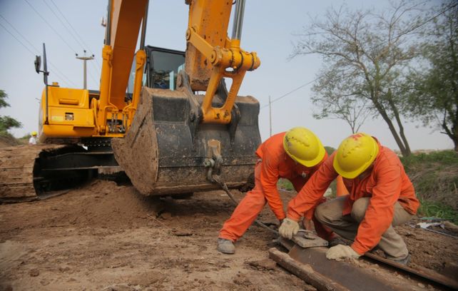 La obra del desagüe El Sable presenta un 60% de avance