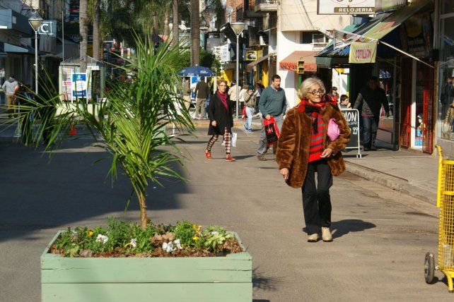 Peatonal. En Concordia advierten que hay grandes locales que se fueron del centro hacia otras zonas.&nbsp;