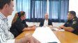 Mario Papaleo se reunió con responsables de las comisarías 19 y la Sub 13