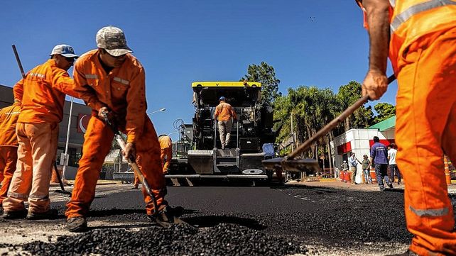 Repavimentan el primer tramo de la obra integral en Zanni