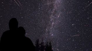 Para mirar al cielo: lluvia de estrellas fugaces del cometa Halley este fin de semana