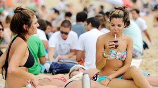 Veranean en Chile un 45 por ciento más de turistas argentinos que el año pasado