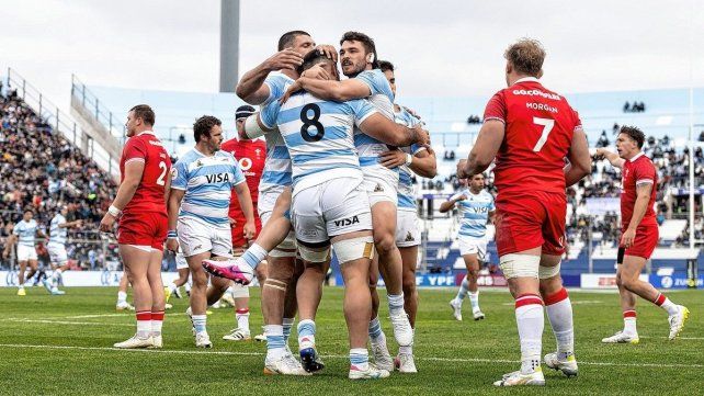 Los Pumas lograron una clara victoria ante Gales en San Juan.