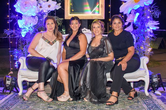Fernanda Corman, Brenda Vera, Claudia Pujato y Luisa Gerez