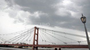 Anunciaron un alerta meteorológico por tormentas fuertes para este martes por la mañana en la ciudad de Santa Fe.