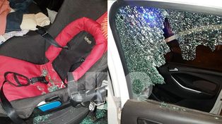 Piedrazos en la 168: Ahora me da un miedo terrible cruzar de vuelta con el bebé