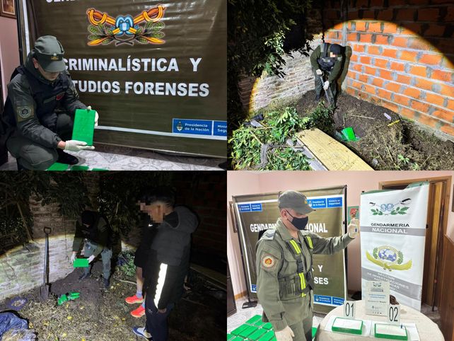 Gendarmería aprehendió a otro integrante de la organización criminal de los hermanos Borras y secuestró otros 55 kilos de cocaína