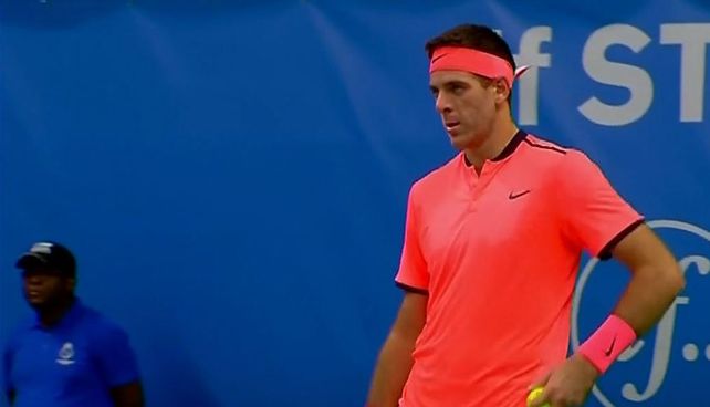 Mirá en vivo: Juan Martín Del Potro debuta en Estocolmo ante Isner