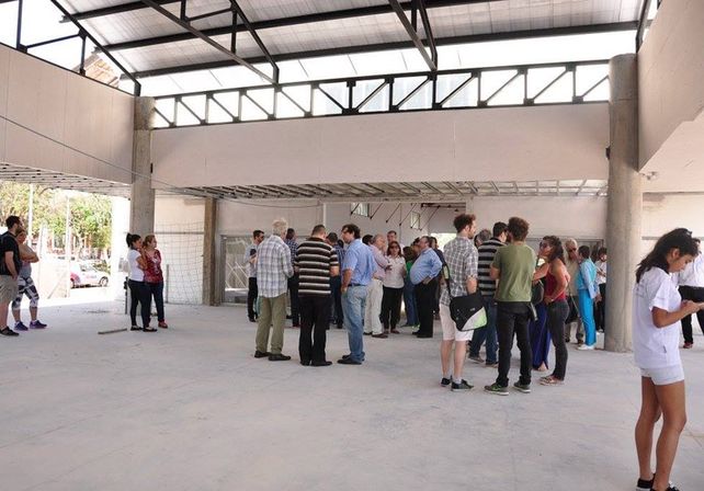 Osuna mostró los avances de la obra del complejo multieventos del puerto