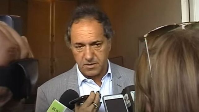 De mi vida privada no hablo, respondió Scioli sobre el escándalo con Berger