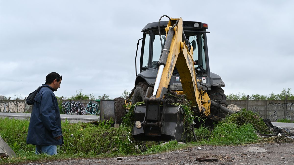Jornada intensa en VGG para asistir a los barrios más afectados por el temporal