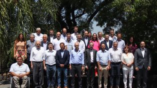 La mesa nacional de Juntos por el Cambio.