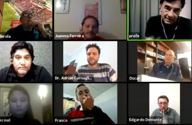 V&iacute;ctor Bottaniz y Oscar Regenhardt estuvieron junto a la Agrupaci&oacute;n Glorioso 89.