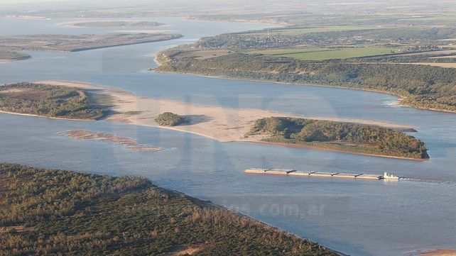 Bajante: el nivel del río Paraná continua en alerta rojo