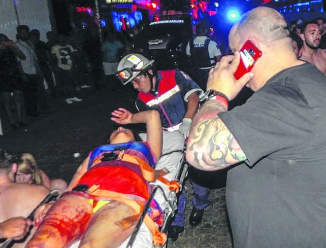blue parrot. Un asistente a la fiesta electrónica BPM desató la tragedia.