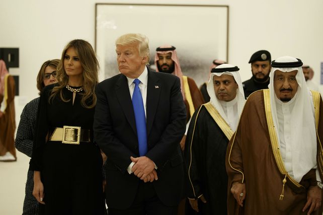Visita. Los Trump