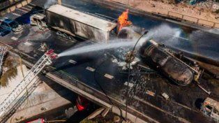 Un camión de gas chocó y explotó en Chile: dejó 4 muertos