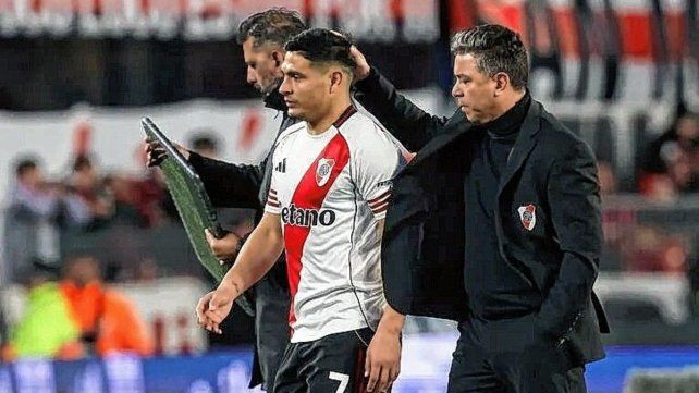 River pierde a Maximiliano Salas por tres semanas