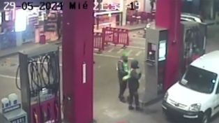 Un video registró la balacera contra la estación estación de servicio de la zona sur de Rosario.