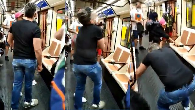 Un enfermero fue brutalmente golpeado al pedirle a un joven que se pusiera el tapabocas