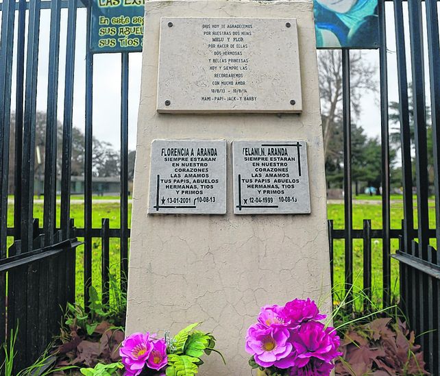 recuerdo omnipresente. Florencia y Melani Aranda