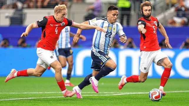 Argentina es más y le gana a Austria 1-0 con un golazo de Messi en Dallas