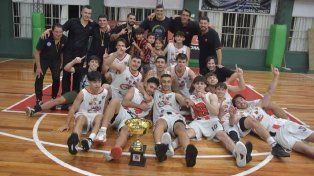 Central Entrerriano festejó en el campeonato provincial.