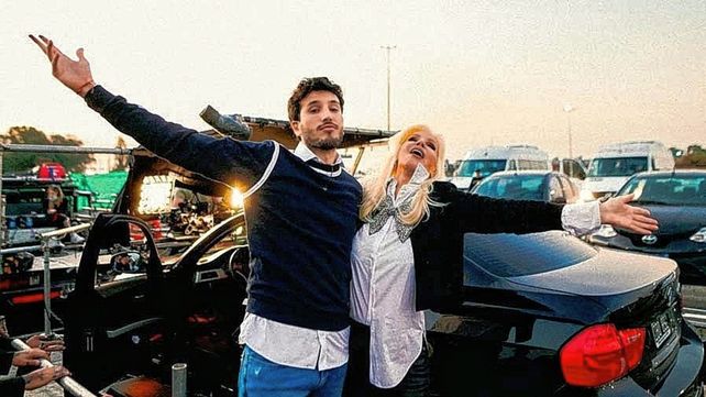 Susana Giménez y Sebastián Yatra sorprendieron en el subte porteño
