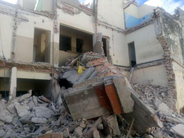 La obra de construcción está ubicada en Lagos