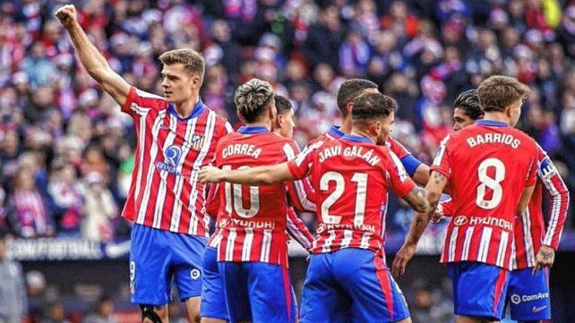 Atlético de Madrid superó a Getafe y alcanzó a Barcelona en la cima de España.
