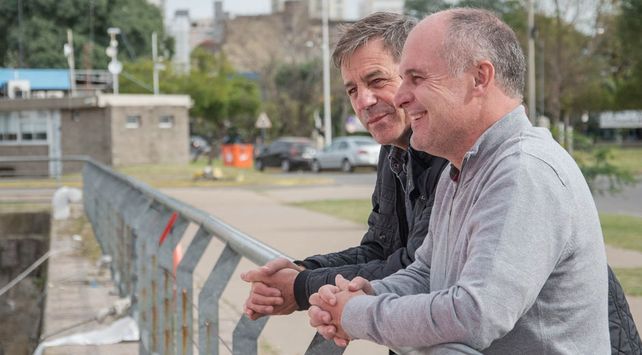 Jorge Henn junto a Emilio Jatón.&nbsp;