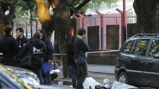 Matías Hernán Franchetti, alias el Cuatrerito, fue asesinado a balazos en la entrada  del Coloso del Parque.  