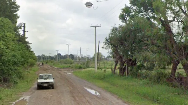 El camino baigorriense donde cometieron el último atraco