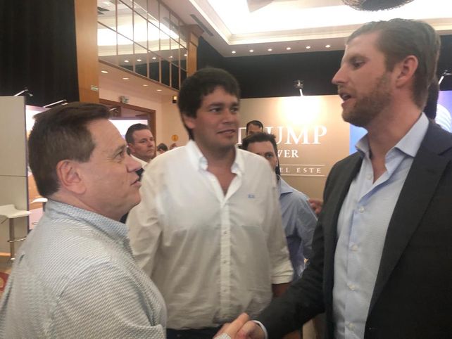 El hijo de Donald Trump prometió futuros negocios con Argentina