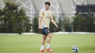 Julián Álvarez no estará a disposición para el juego ante Angola.