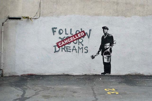 La Rural porteña se prepara para la muestra del grafitero más famoso: Banksy